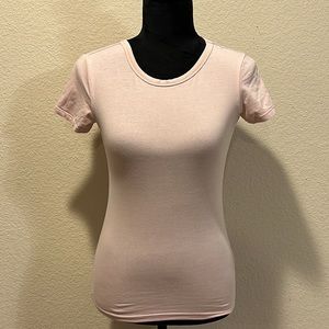 Light Pink Basic Tee